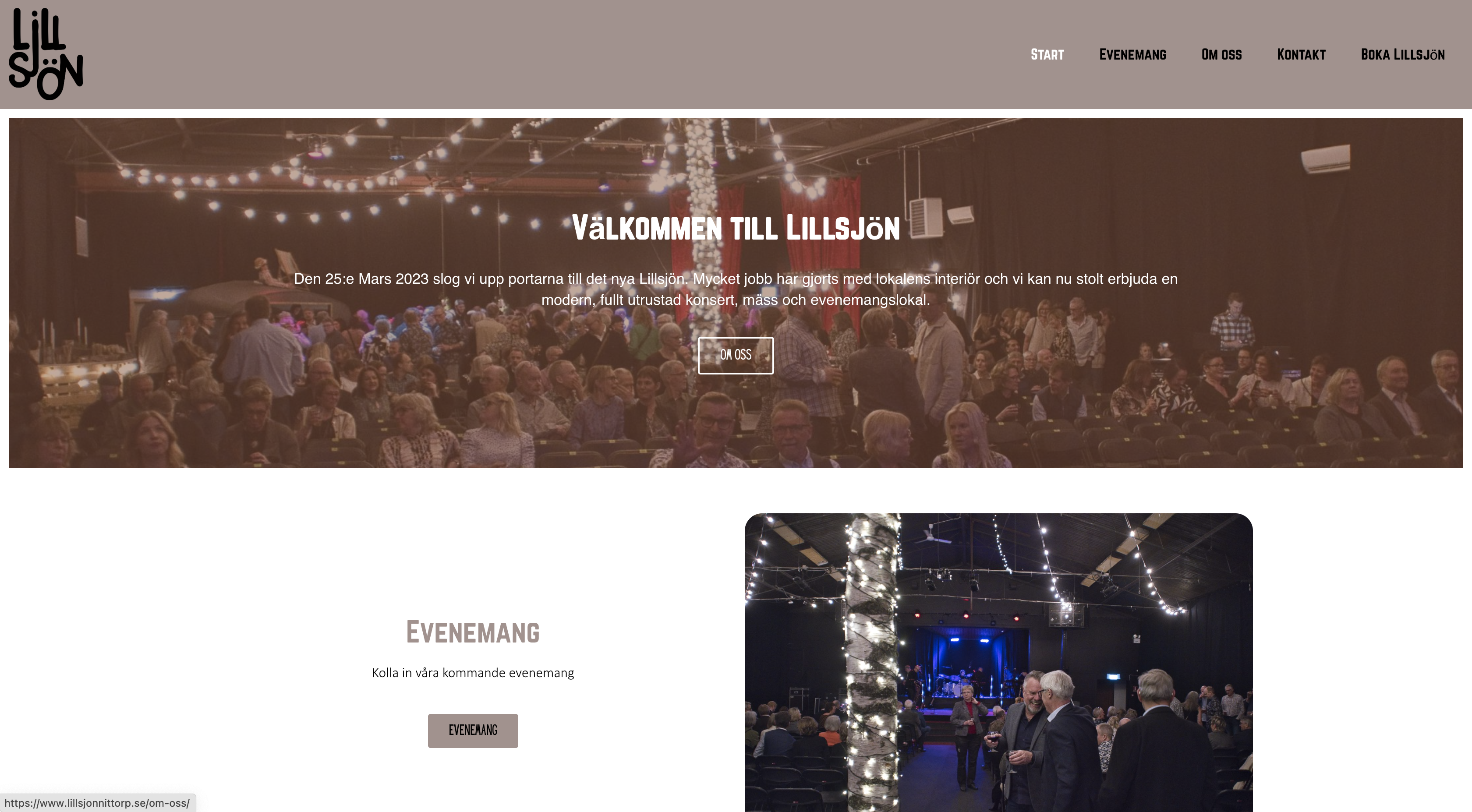 Lillsjön Website